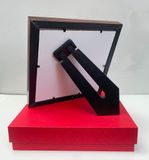 TRANH HOA SEN BẰNG ĐỒNG VÀNG (20cm x 20cm)