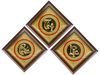 BỘ TRANH CHỮ PHÚC LỘC THỌ BẰNG ĐỒNG (40cm x 40cm)
