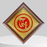 BỘ TRANH CHỮ PHÚC LỘC THỌ BẰNG ĐỒNG (40cm * 40cm)