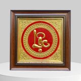BỘ TRANH CHỮ PHÚC LỘC THỌ BẰNG ĐỒNG (40cm x 40cm)