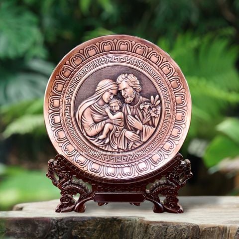 ĐĨA ĐỒNG THÁNH GIA - BIỂU TƯỢNG GIA ĐÌNH CÔNG GIÁO THIÊNG LIÊNG