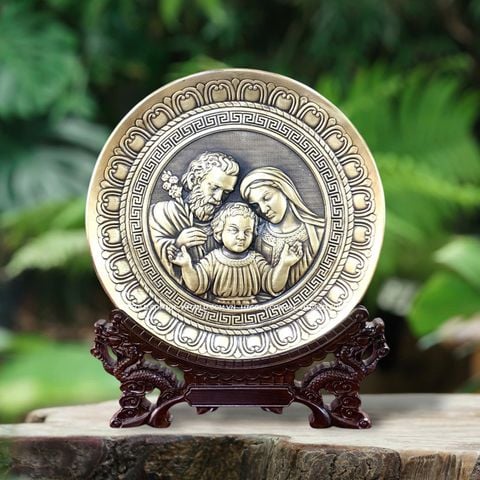 ĐĨA ĐỒNG THÁNH GIA - BIỂU TƯỢNG GIA ĐÌNH CÔNG GIÁO THIÊNG LIÊNG