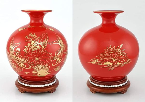 Gốm sứ vẽ vàng GSV24