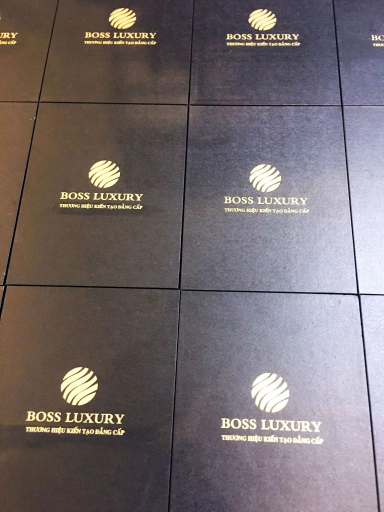 Sổ sạc đa năng - In logo Boss Luxury