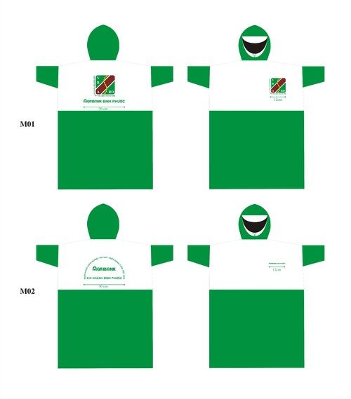 Áo mưa chữ T - 13