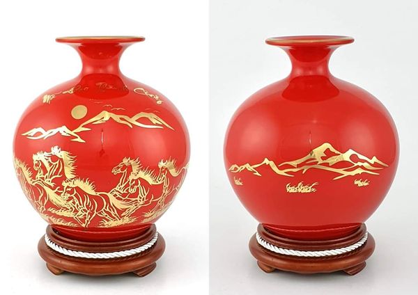 Gốm sứ vẽ vàng GSV36