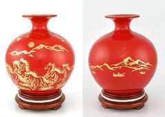 Gốm sứ vẽ vàng GSV36