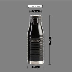 Bình Giữ Nhiệt Lock&Lock Wave Bottle Black 600ml LHC4150BLK