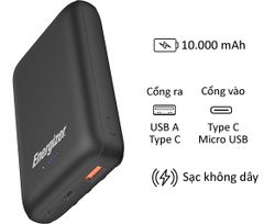 Pin sạc dự phòng Energizer QP10000PQ 10.000mAh