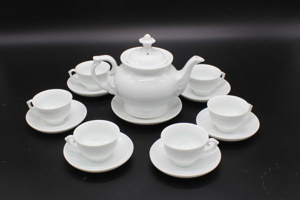 Ấm chén Bát Tràng  làm quà tặng mẫu 03