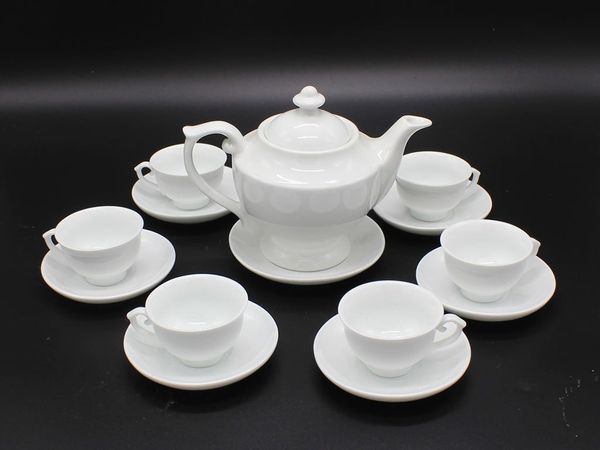 Ấm chén Bát Tràng làm quà tặng mẫu 06