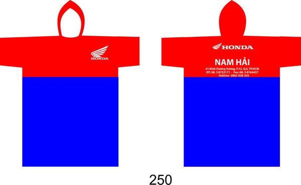 Áo mưa chữ T - 12