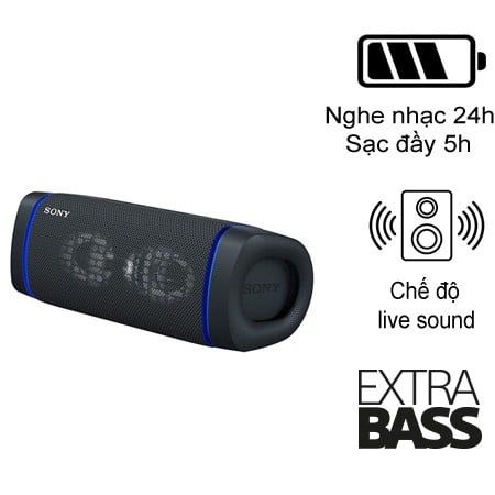 Loa Sony SRS-XB33 Extra Bass