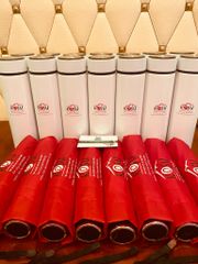 Hộp quà tặng Bình giữ nhiệt & ô gấp 3 - In logo sơn công nghệ Kosu.