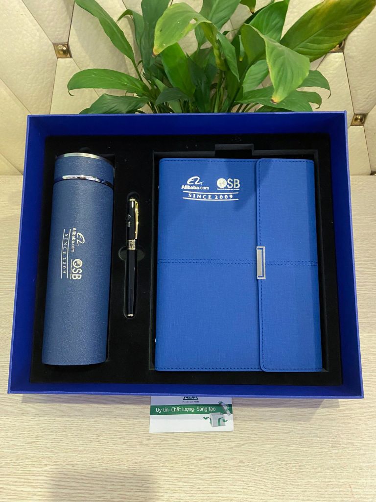 1000 Bộ quà tặng 3 sản phẩm  - In logo Alibaba - OSB
