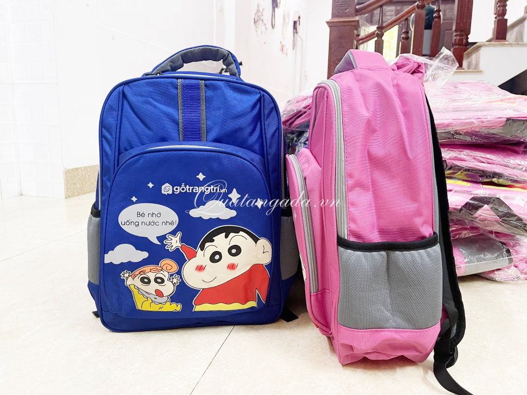 Sản xuất balo trẻ em quà tặng in logo GoTrangTri