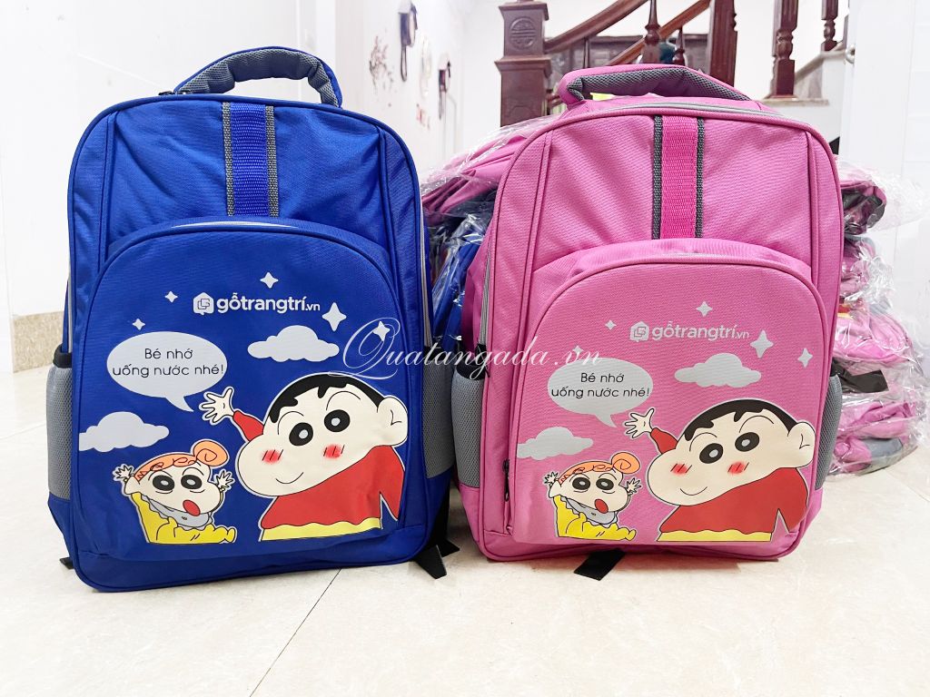 Sản xuất balo trẻ em quà tặng in logo GoTrangTri