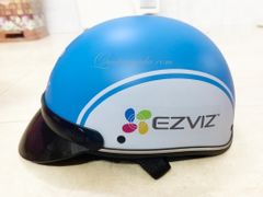 Mũ bảo hiểm in logo quà tặng KH EZVIZ