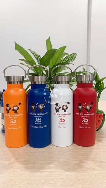 Bình giữ nhiệt quà tặng in logo Kỷ Niệm