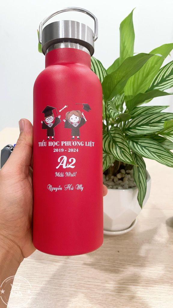 Bình giữ nhiệt quà tặng in logo Kỷ Niệm