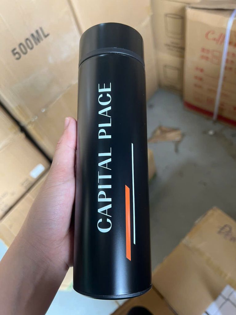 Bình giữ nhiệt quà tặng in logo Capital Place