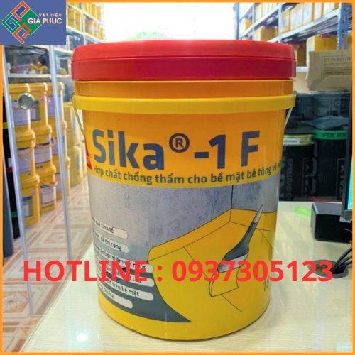  CHỐNG THẤM SIKA 1F 18KG -  CHỐNG THẤM SÀN MÁI BÊ TÔNG 