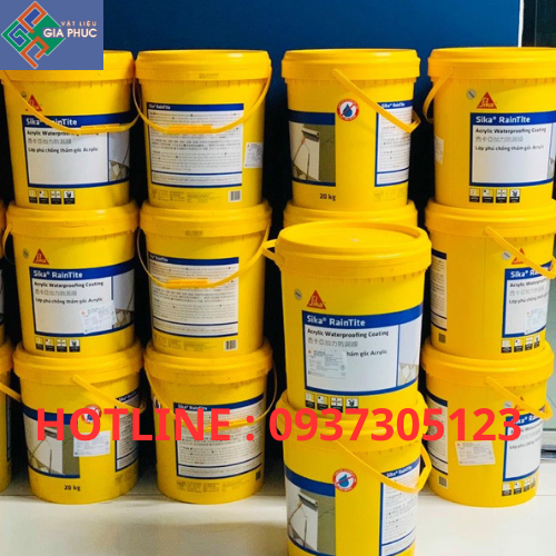  SIKA RANTILE 20KG - SƠN CHỐNG THẤM ĐÀN HỒI CHỐNG TIA UV 