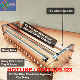  MÁNG KÉO RĂNG CƯA INOX 59CM-1,1M RĂNG CƯA 8LY (CÓ TAY CẦM) 