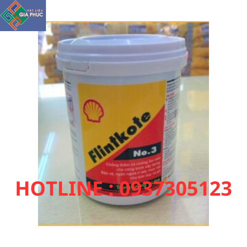  FLINKOTE SHEEL ĐEN 18L - CHỐNG THẤM BỂ BƠI VÀ MÁI NHÀ 