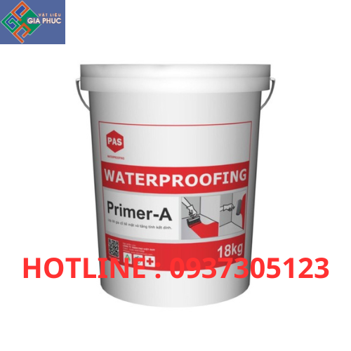  LỚP LÓT PAS PRIMER A - CHẤT GIA CỐ BỀ MẶT VÀ TĂNG ĐỘ KẾT DÍNH CHO BÊ TÔNG 