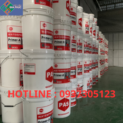  LỚP LÓT PAS PRIMER A - CHẤT GIA CỐ BỀ MẶT VÀ TĂNG ĐỘ KẾT DÍNH CHO BÊ TÔNG 
