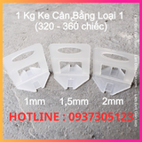  KE CÂN BẰNG 1.5mm - KE CÂN BẰNG LÀM TỪ NHỰA NGUYÊN SINH 