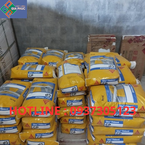  KEO DÁN GẠCH SIKA TILEBOND GP XÁM 25KG (KHỔ GẠCH DƯỚI 80) 