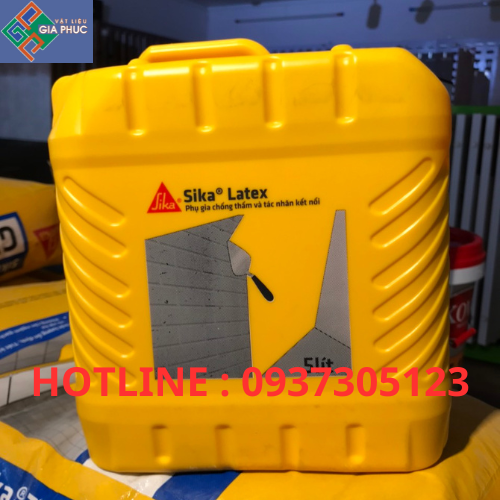  SIKA LATEX 5L - CHẤT TĂNG KẾT DÍNH VÀ CHỐNG THẤM 