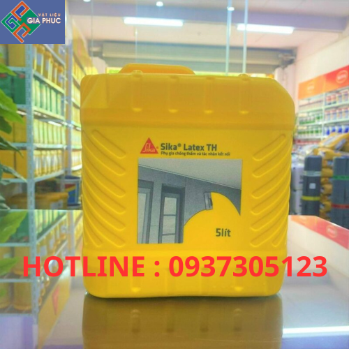  SIKA LATEX TH 5L - CHẤT GIA TĂNG KẾT DÍNH VÀ CHỐNG THẤM BÊ TÔNG 
