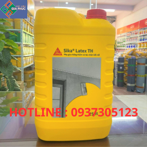  SIKA LATEX TH 25L - CHẤT GIA TĂNG KẾT DÍNH VÀ CHỐNG THẤM BÊ TÔNG 