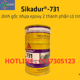  Sika Dur 731 - KEO CẤY THÉP GỐC NHỰA EPOXY 2 THÀNH PHẦN 