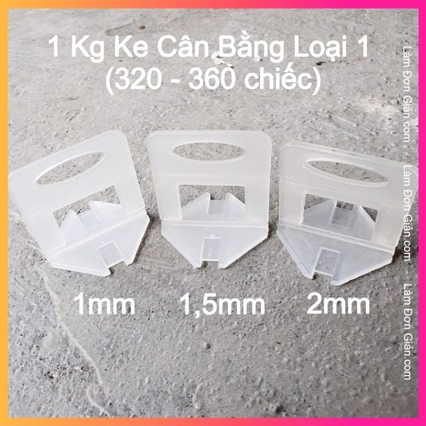 KE CÂN BẰNG ỐP LÁT GẠCH 2mm