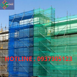  LƯỚI BAO CHE CÔNG TRÌNH 2M*100M MÀU XANH - LƯỚI CHẮN BỤI 2M*100M 