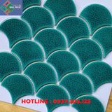  GẠCH TRANG TRÍ HÌNH VẢY CÁ 