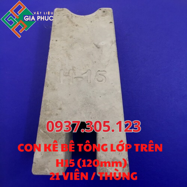 con kê bê tông H15