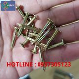  ĐINH THÉP VÀNG 3cm - ĐINH THÉP VÀNG ĐÓNG LƯỚI 3cm - ĐINH ĐÓNG BÊ TÔNG 3cm 