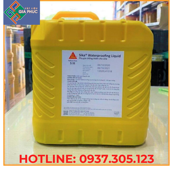 SIKA WATERPROOFING LIQUID 5L