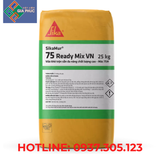  VỮA KHÔ TRỘN SẴN M75 SIKAMUR - 75 READY MIX VN (25KG/BAO) 