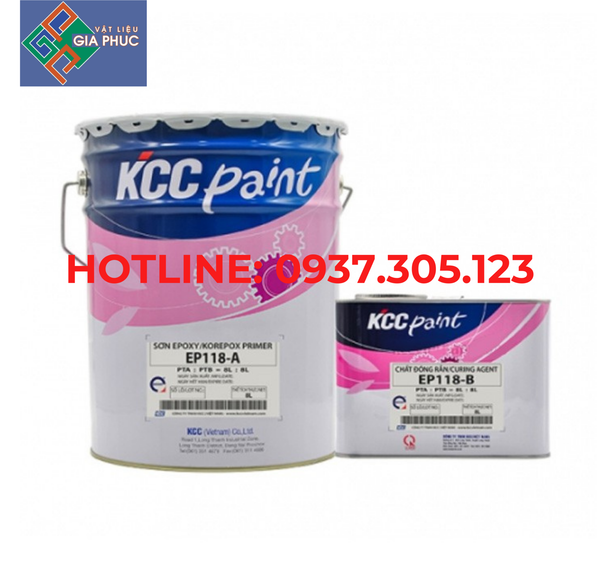 Sơn lót sàn Epoxy KCC EP118/EP1183