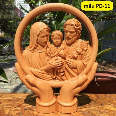  Phù Điêu Công Giáo Gia Đình Thánh Gia PD11 