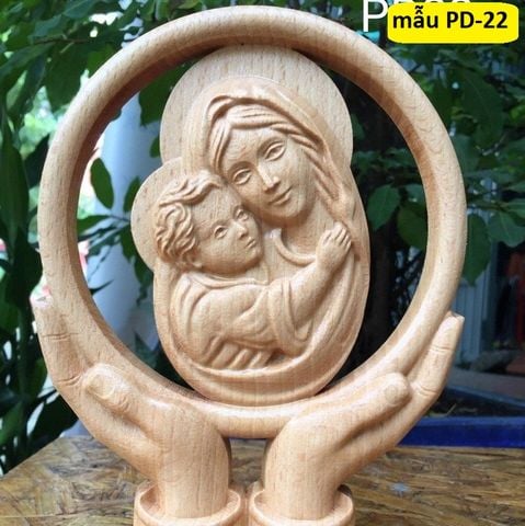  Phù Điêu Công Giáo Đức Mẹ Maria 