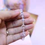 Chuỗi Mân Côi Pha Lê Swarovski Hạt Bánh 