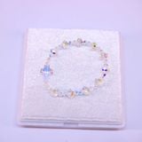  Chuỗi Mân Côi Pha Lê Swarovski Hạt Bánh 