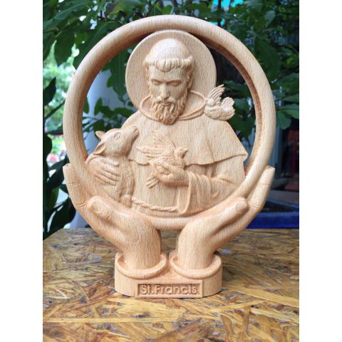  Phù Điêu Công Giáo Thánh Phanxicô 